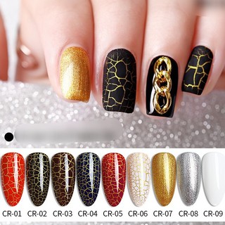 Sơn gel " nứt " AS mã CR ( chai đen )