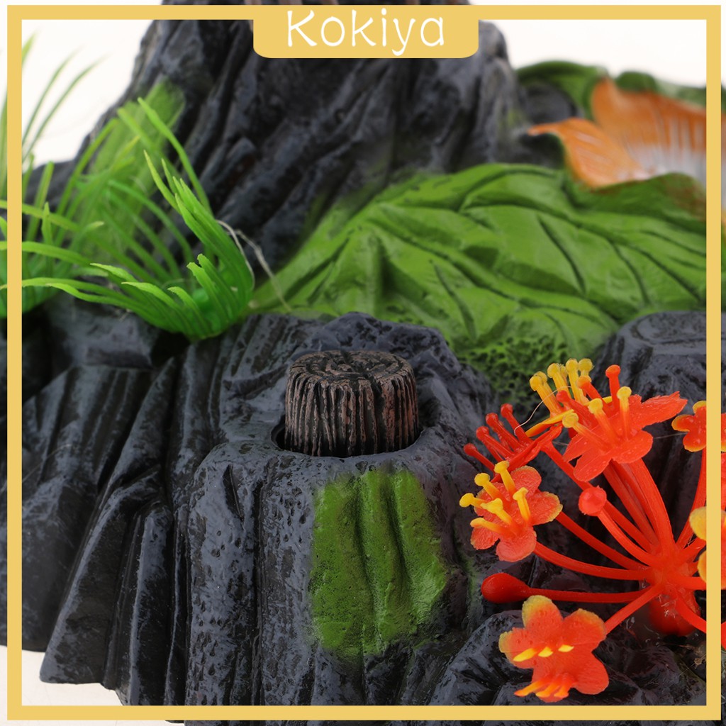 Mô phỏng Chim hát trong điều khiển máy bơm Trang trí đồ chơi thú cưng điện tử