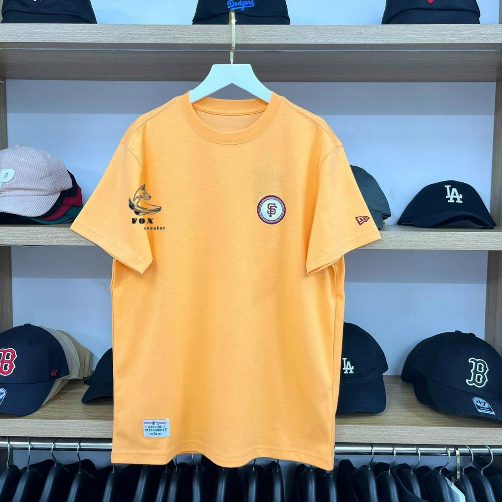 (Auth) Áo Thun New Era SF Màu cam Hàng Chính Hãng 13558557