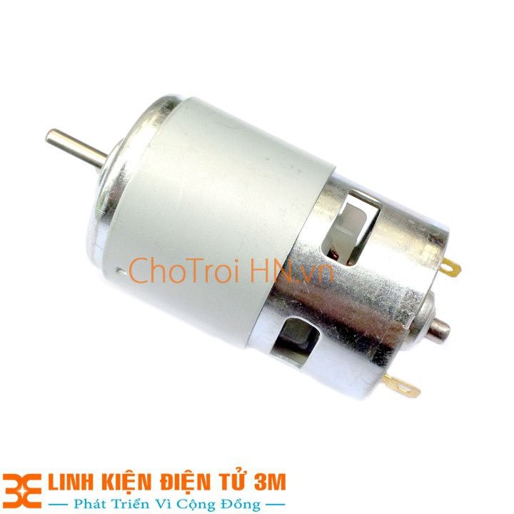 Máy Khoan 775 Tự Chế Từ Động Cơ 775 Trục D và Phụ Kiện V2 ( Kèm Nguồn Tổ Ong 12v-10A )