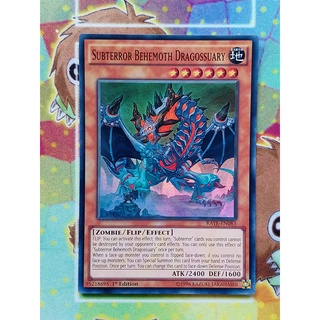 [ Đậu Phộng ] Thẻ Bài Yugioh Monster Subterror Behemoth Dragossuary - RATE-EN083 - Super