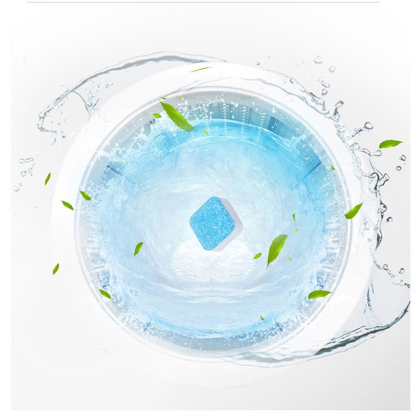 HỘP 12 VIÊN TẨY VỆ SINH LỒNG MÁY GIẶT DIỆT KHUẨN HIỆU QUẢ AN TOÀN