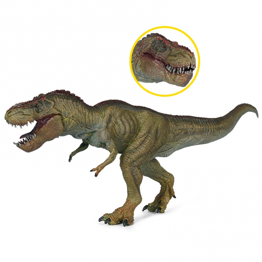 Mô Hình Khủng Long Tyrannosaurus Miệng Lớn 12 Inch Đồ Chơi Cho Bé