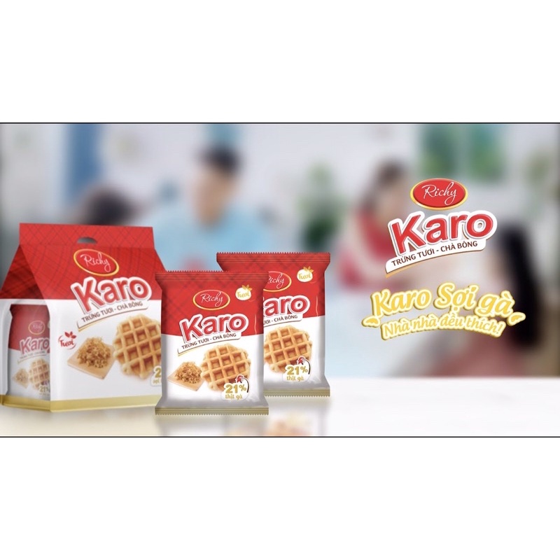 [Q.3] QUẬN 3 [HỎA TỐC] [RẺ NHẤT SHOPEE] MỘT TÚI BÁNH KARO TRỨNG CHÀ BÔNG TƯƠI TRỨNG CHÀ BÔNG RICHY LOẠI DATE MỚI NHẤT