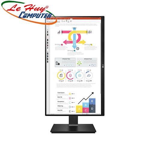 Màn hình máy tính cong LG 24QP750-B 23.8Inch QHD 75Hz USB Type-C