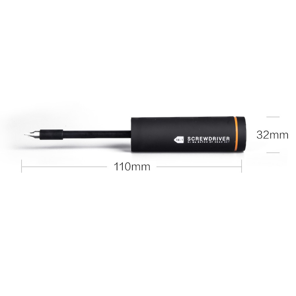 Tuốc nơ vít đa năng 18 trong 1 Xiaomi Screwdriver. Bộ tô vít đa năng sẵn 18 đầu vít tích hợp.