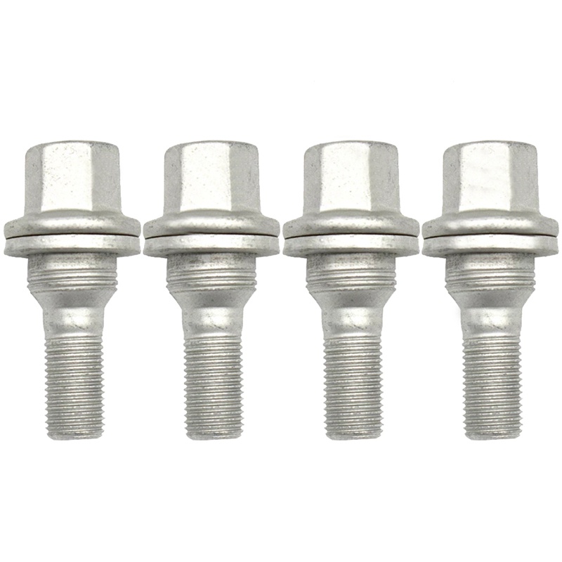 Set 4 Đai Ốc Bánh Xe 17mm Chuyên Dụng Cho PEUGEOT 206 308 3008 207 CC SW 508 Citroen C5 C4L 540567