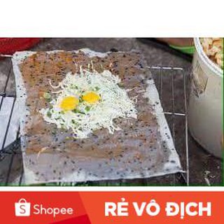 Bánh tráng mè đen 100% bột gạo