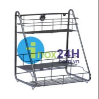 Kệ gia vị 3 tầng inox