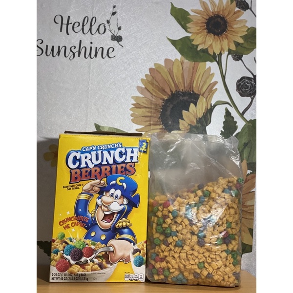 Ngũ cốc ăn sáng Crunch Berries vị hạt ngũ cốc mix vị hoa quả - Mỹ