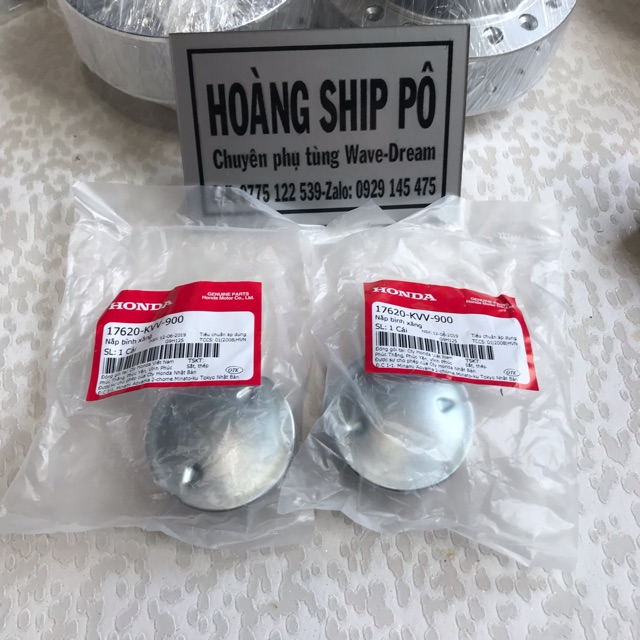 Nắp thùng xăng wave alpha zin chính hãng