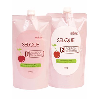 Kem duỗi cụp Selque Acerola Volume Magic Obsidian