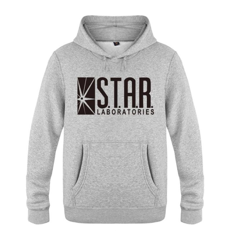 Áo Hoodie In Chữ Star Laborator The Flash / áo cực chất