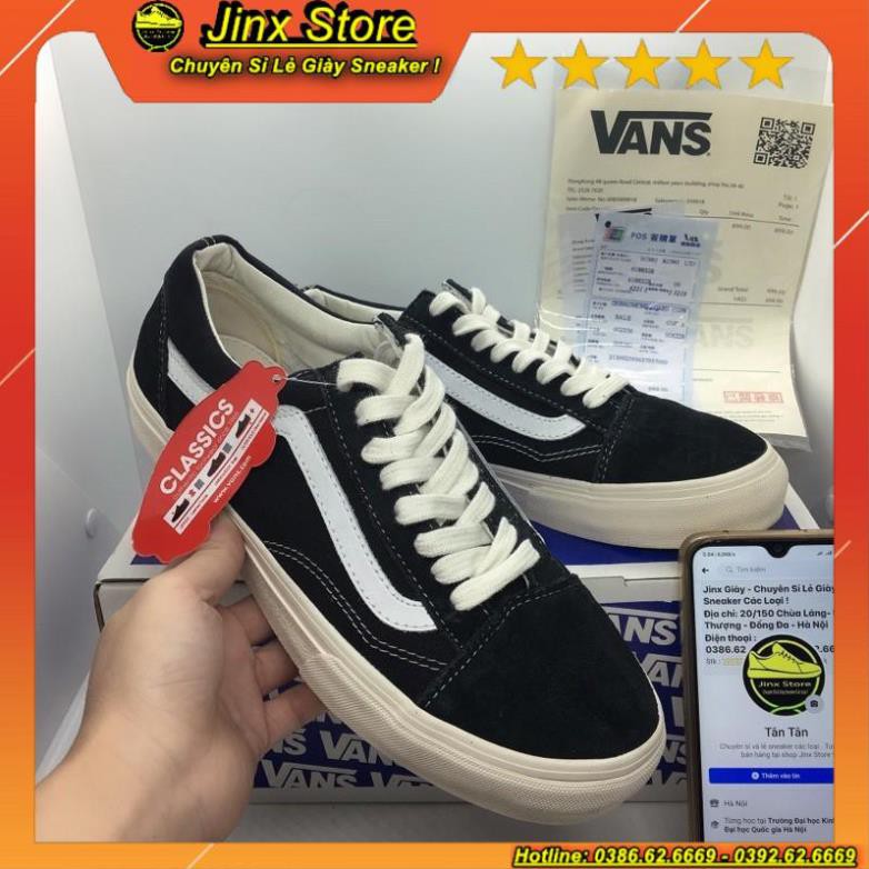 [Hot Trend] 🔥Giày thể thao 🔥van đen kẻ tráng nhung ni🔥 cao cấp - Jinx Store | BigBuy360 - bigbuy360.vn