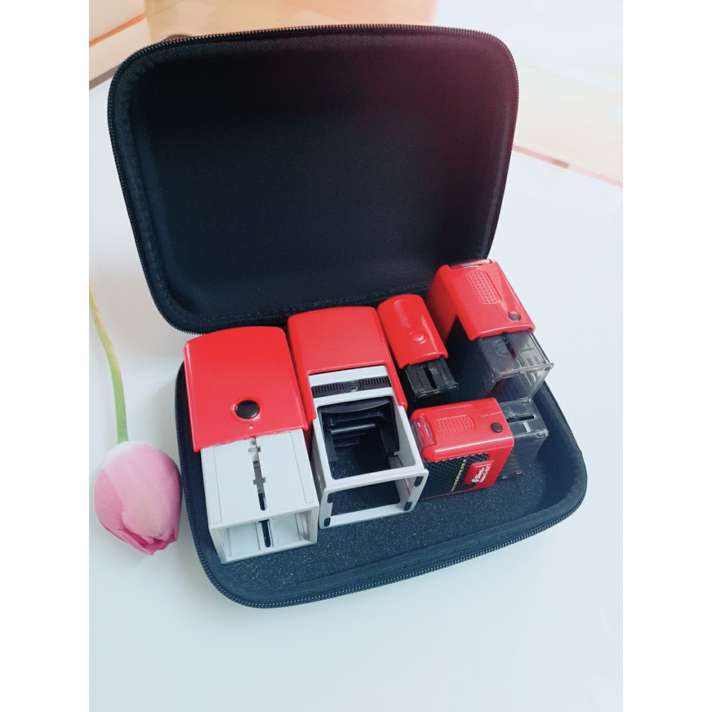 Hộp đựng con dấu HD06 đựng 4-6 con