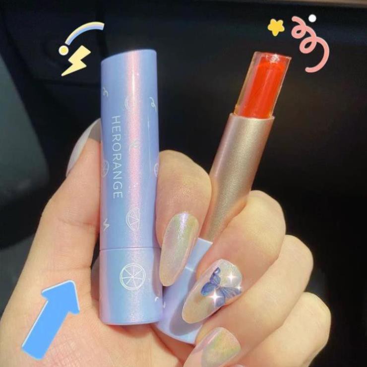 Son thỏi bóng Jelly thạch HERORANGE mọng môi Fantasy Velvet Charm Lipstick | Thế Giới Skin Care