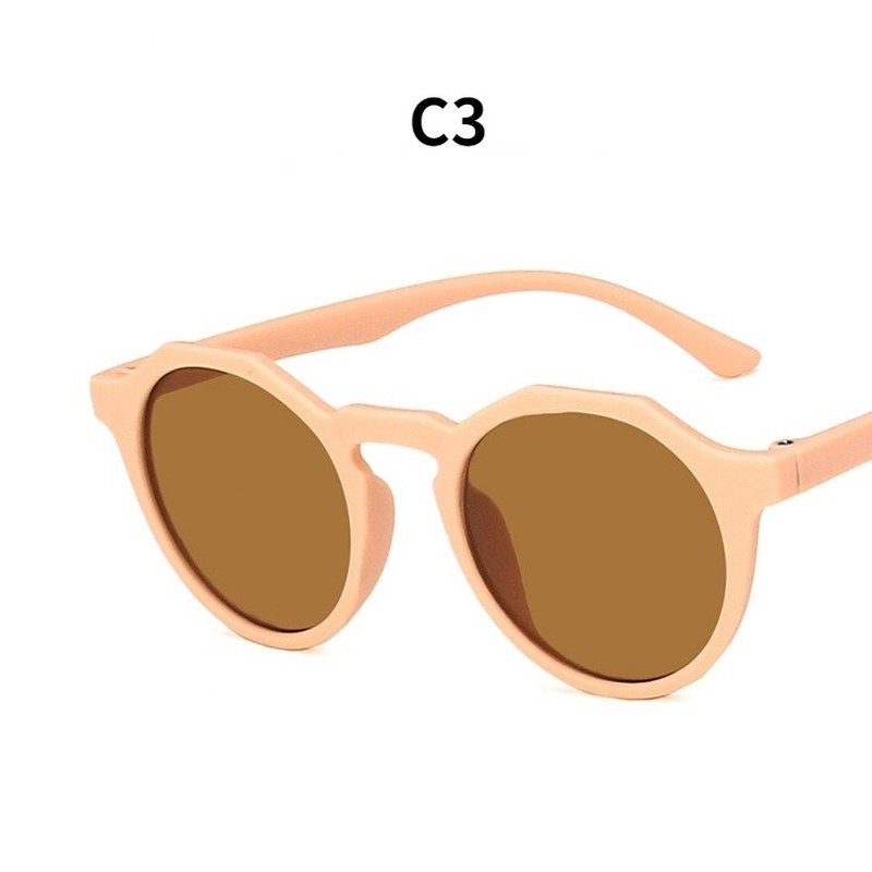 (KIQI-FASHION) COD Kính Mát Gọng Tròn Chống Tia Uv400 Cao Cấp Thời Trang Hàn Quốc Cho Bé