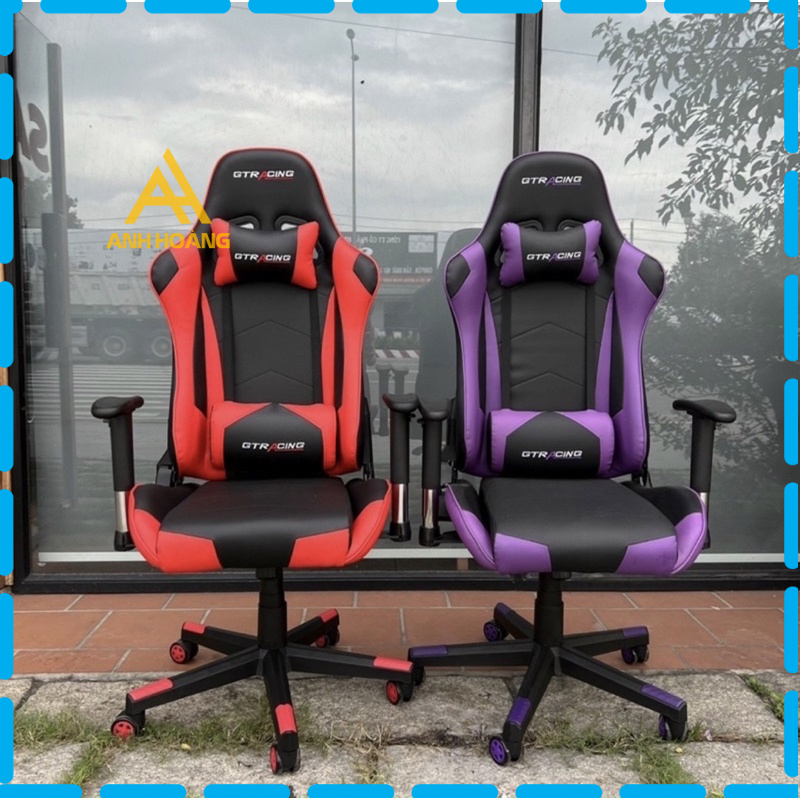 Ghế Live Stream GTRACING tay điều chỉnh 3D - Da Pu 3 lớp - Bảo hành 24 tháng MỚI