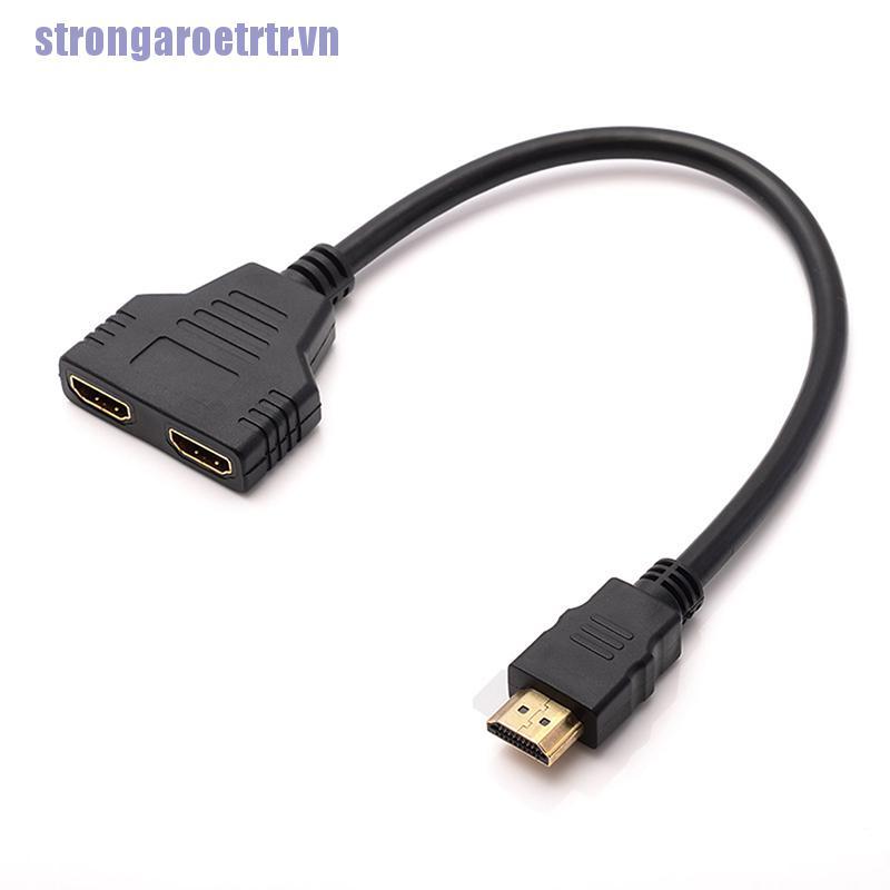 Dây Cáp Chia HDMI 2 Cổng Chữ Y 1080p HDMI V1.4 | BigBuy360 - bigbuy360.vn