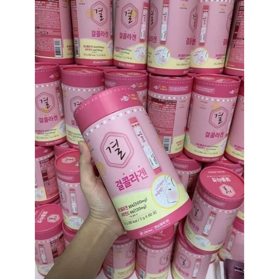 Bột Uống Colagen Gyeol Nano Collagen Lemona Hàn quốc đẹp da, colagne tươi thực vật