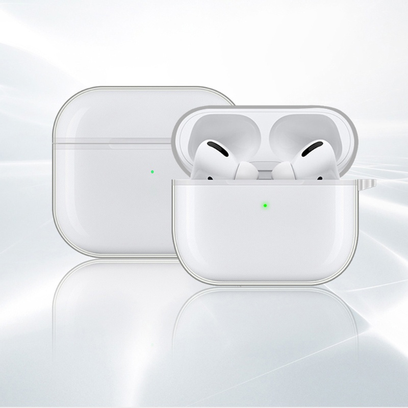 Vỏ Bảo Vệ Hộp Sạc Tai Nghe Airpod Bằng TPU Trong Suốt Bluetoot