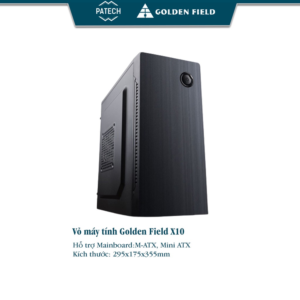 Vỏ case máy tính Golden Field X10 - Hàng Chính Hãng
