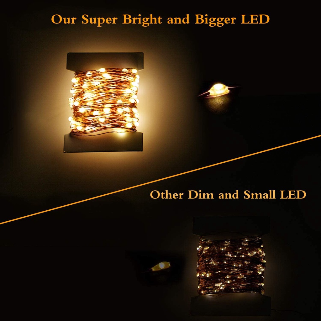 Dây Đèn LED Trang Trí Nhà Cửa/Tiệc Tùng/Đám Cưới3/2/1M