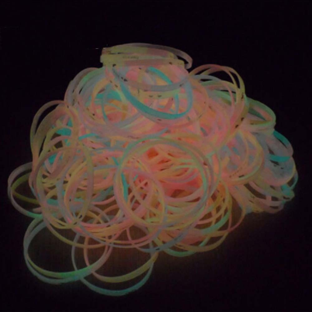 Vòng tay silicon thiết kế in chữ phát sáng trong bóng tối cá tính trẻ trung năng động