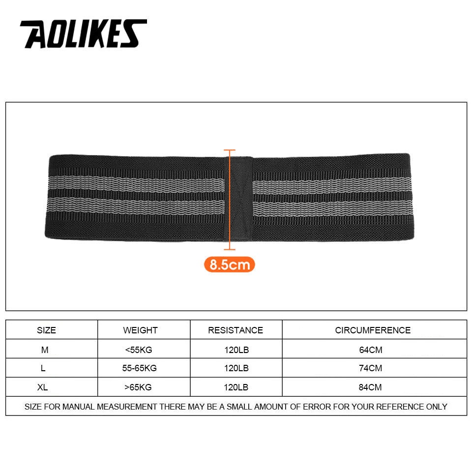 AOLIKES 1 Dây Kháng Lực Co Giãn Dùng Tập Thể Hình Tiện Dụng
