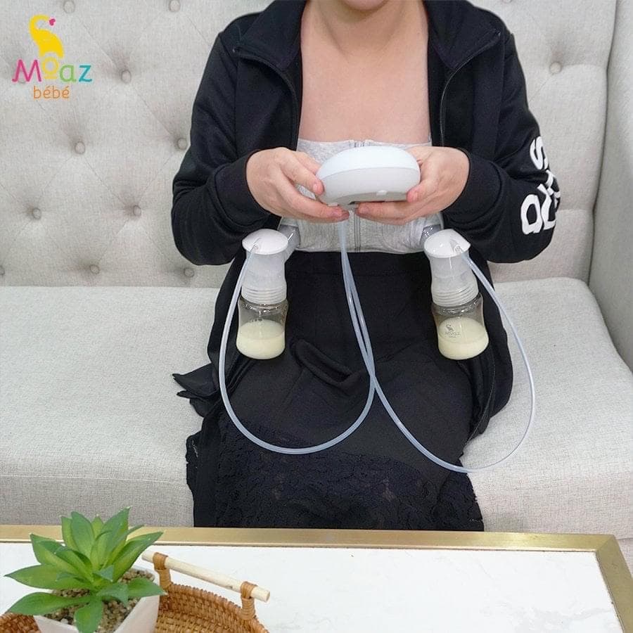 Máy hút sữa điện đôi Moazbebe mb029