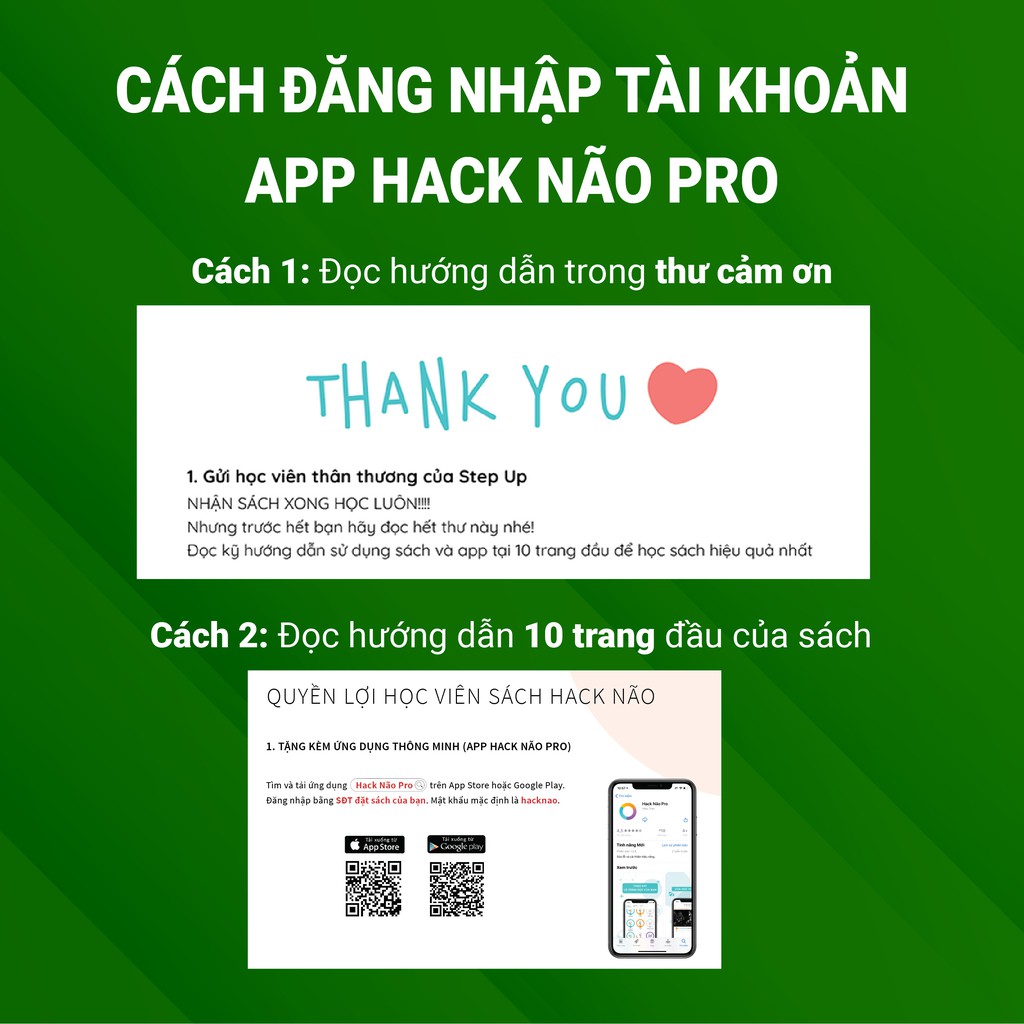 [LIFEST1212 GIẢM TỐI ĐA 100K ]Sách - Hack Não Ngữ Pháp Tiếng Anh - Tặng App Hack Não Pro học ngữ pháp miễn phí