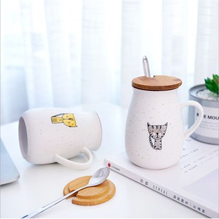 Cốc sứ mèo con dễ thương