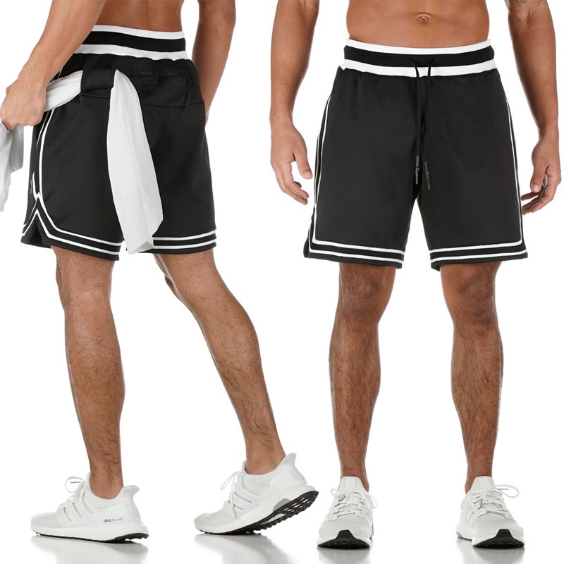 Quần Short Thể Thao Thấm Hút Mồ Hôi Nhanh Dành Cho Nam