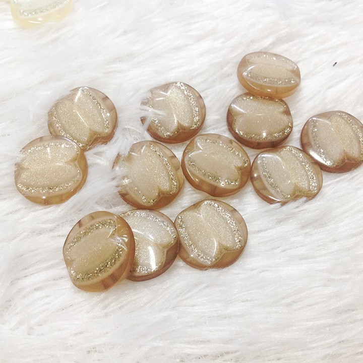 Cúc áo com lê nút khoác vest khuy size 1.8cm