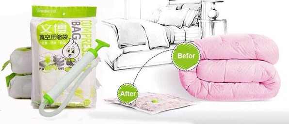 Bộ 8 Túi hút chân không cất đồ mùa đông