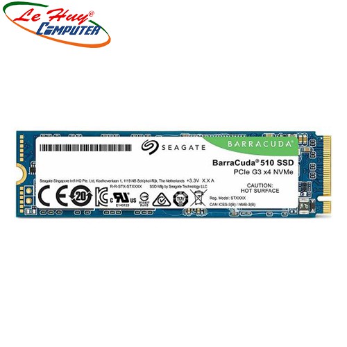 Ổ Cứng SSD Seagate Barracuda 510 M.2 PCIe Gen3 x4 NVMe 512GB ZP512CM30041