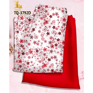 vải áo dài hoa nhí