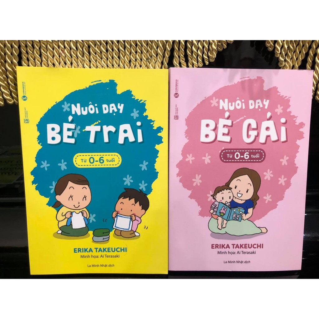Sách - Combo Nuôi dạy bé trai, bé gái từ 0-6 tuổi (có lẻ cuốn) | BigBuy360 - bigbuy360.vn