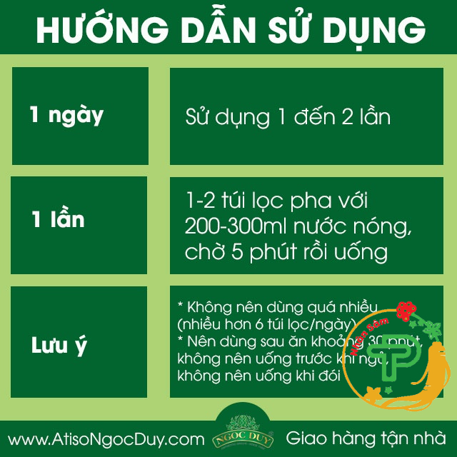 Trà Atiso Sao Vàng  - Date T1/2024