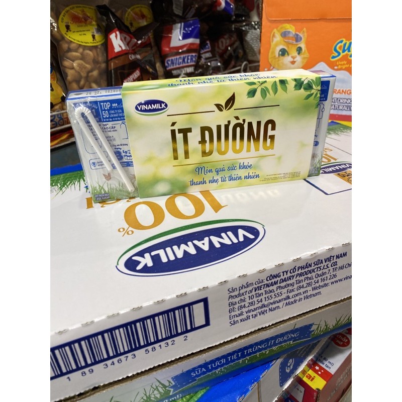 Thùng 12 Vỉ Sữa Tươi Vinamilk Bé 110ml x 48 hộp