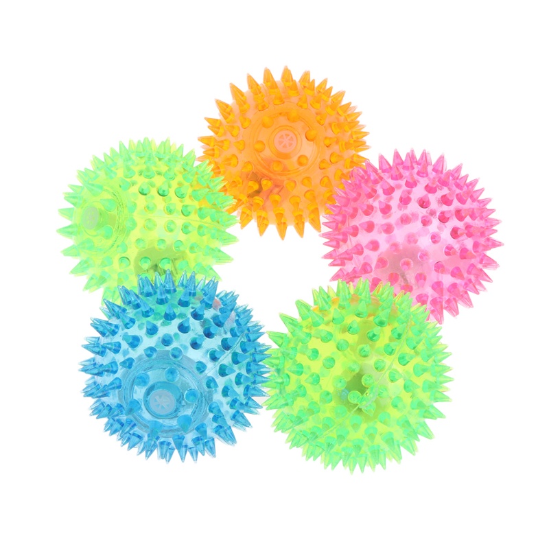 Quả Bóng Cao Su Mềm Phát Sáng Đồ Chơi Cho Mèo