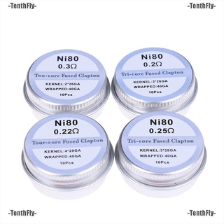 Hộp 10 cuộn dây đốt nóng Ni80