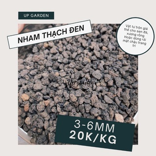ĐÁ NHAM THẠCH ĐEN - 1KG [ ĐÁ TRANG TRÍ]