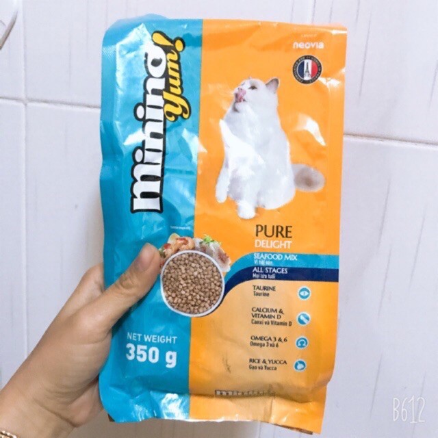 Thức ăn cho mèo Minino Yum 350gr