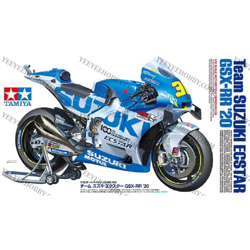 [YEEYEE] MÔ HÌNH LẮP RÁP TAMIYA - 1/12 TEAM SUZUKI ECSTAR GSX-RR '20
