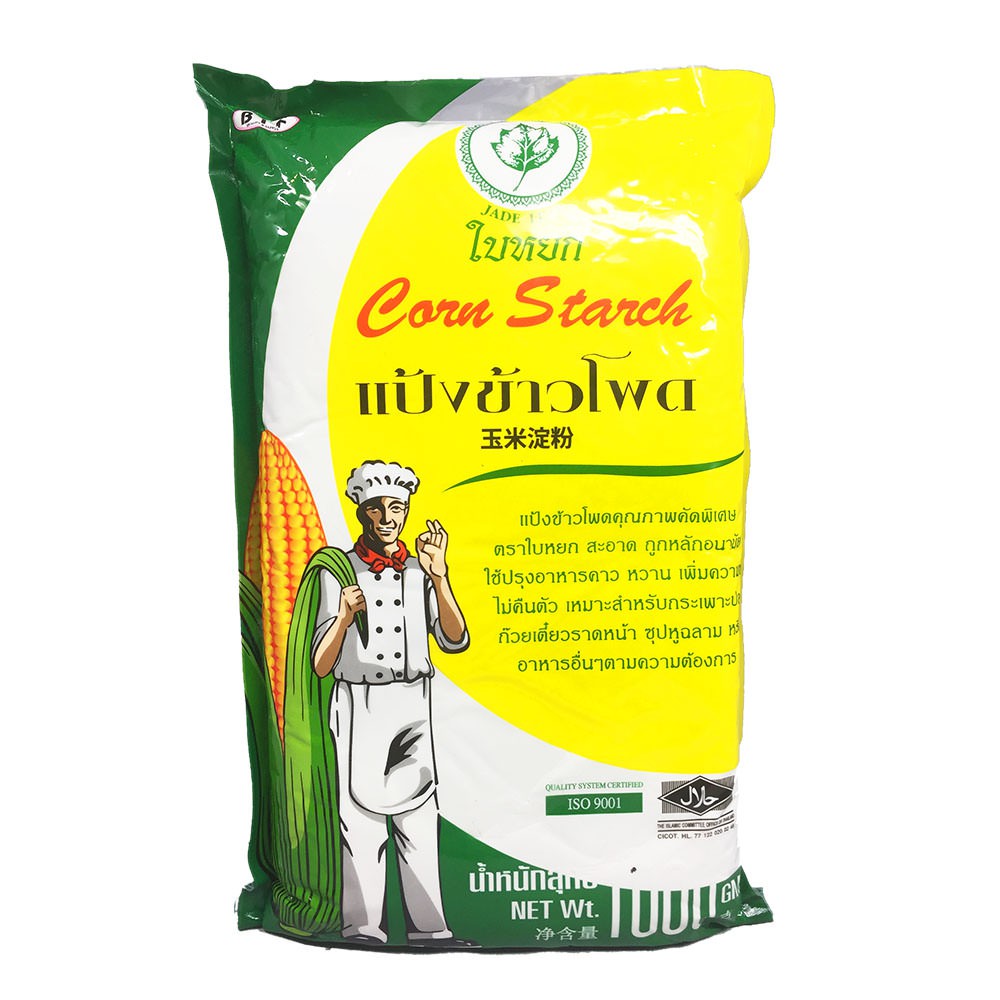 Tinh Bột Ngô Thái Jade Leaf Corn Starch Thailand, gói 1kg