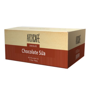 [Mã LTP50 giảm 50000 đơn 150000] Chocolate Sữa - Choco Cacao hoà tan Archcafé (Sô cô la) (hộp 12 gói x 20g)