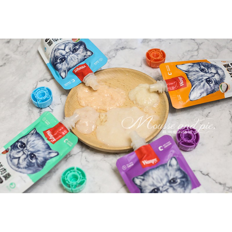Súp thưởng nắp vặn WANPY cho mèo gói to 90gram