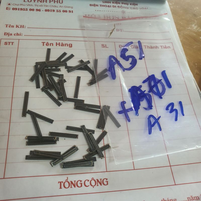 Socket main samsung A31 A51 A71 A70 A21s note 10 lite zin 78 chân