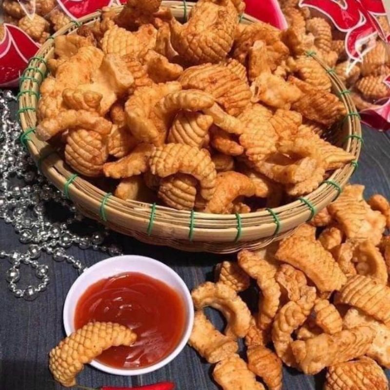 ( video ) Snack Mực Thái Lan Talaethong hũ pet 200gr